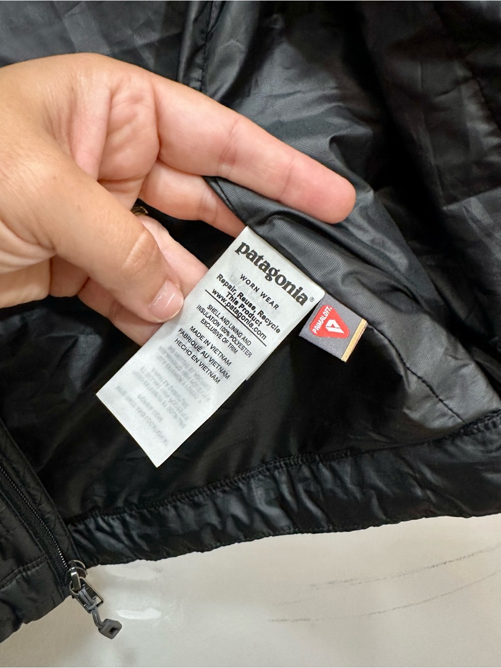 Patagonia Nano Puff Vest Black Men's Medium Lightweight Insulated Puffer Jacket - Picture 11 of 12